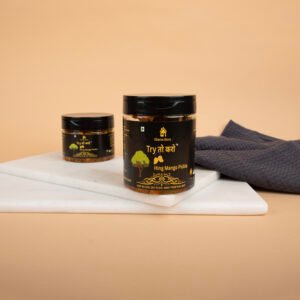 Hing Aam ka Achaar | Kairi | Raw Mango Pickle - Spicy (Mustard Oil)