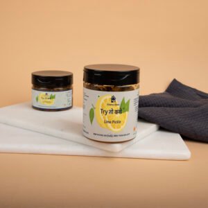 Nimbu ka Achaar | Lime Pickle - Sour & Spicy (Mustard Oil)