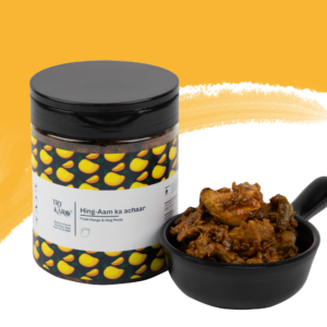 Hing Aam ka Achaar | Kairi | Raw Mango Pickle - Spicy (Mustard Oil)