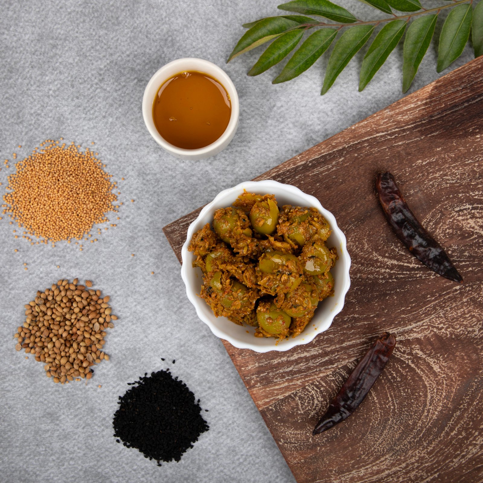 Laswa | Lasoda | Gondi | Indian Cherry | Glue Berry - Spicy (Mustard Oil) - Image 3