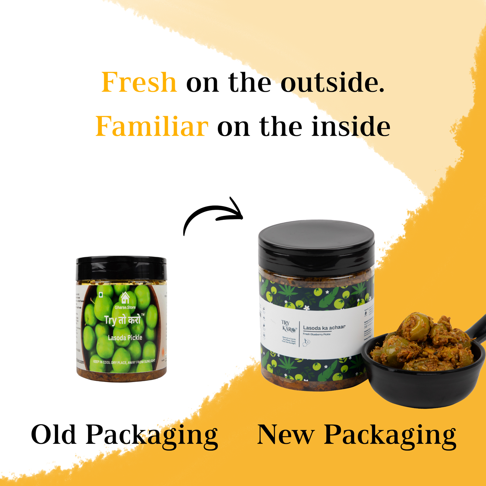 Laswa | Lasoda | Gondi | Indian Cherry | Glue Berry - Spicy (Mustard Oil) - Image 5