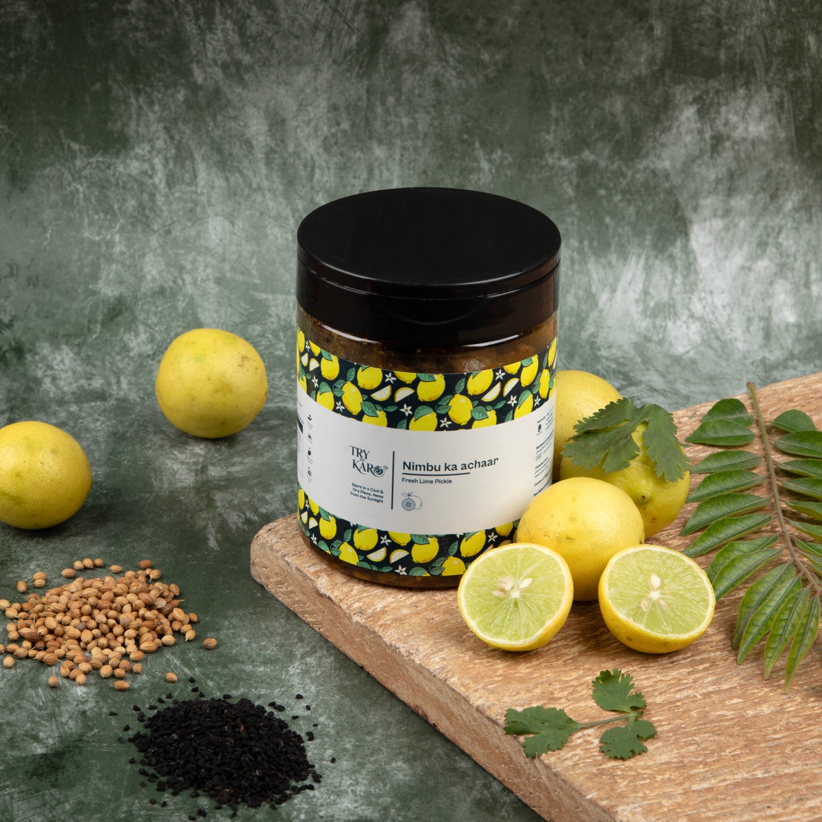 Nimbu ka Achaar | Lime Pickle - Sour & Spicy (Mustard Oil) - Image 2