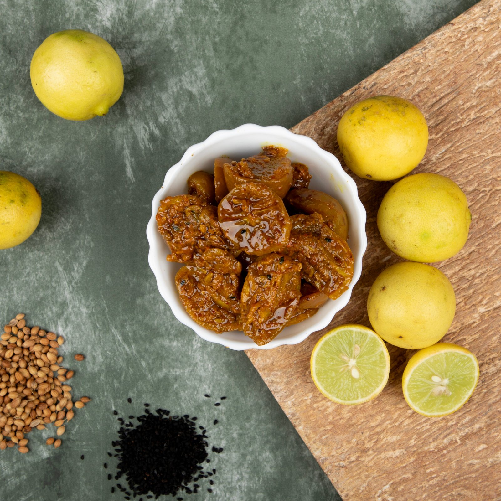 Nimbu ka Achaar | Lime Pickle - Sour & Spicy (Mustard Oil) - Image 3