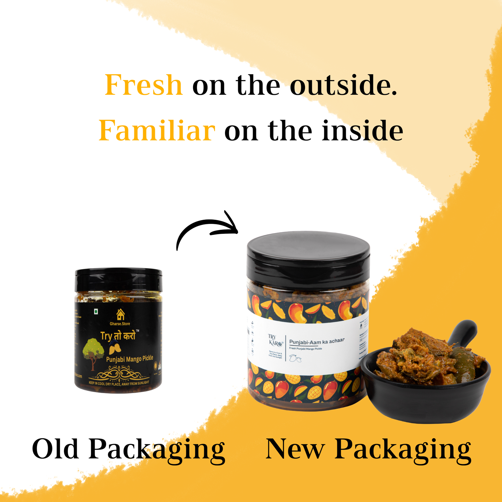 Punjabi Aam ka Achaar | Kairi | Raw Mango Pickle - Spicy (Mustard Oil) - Image 5