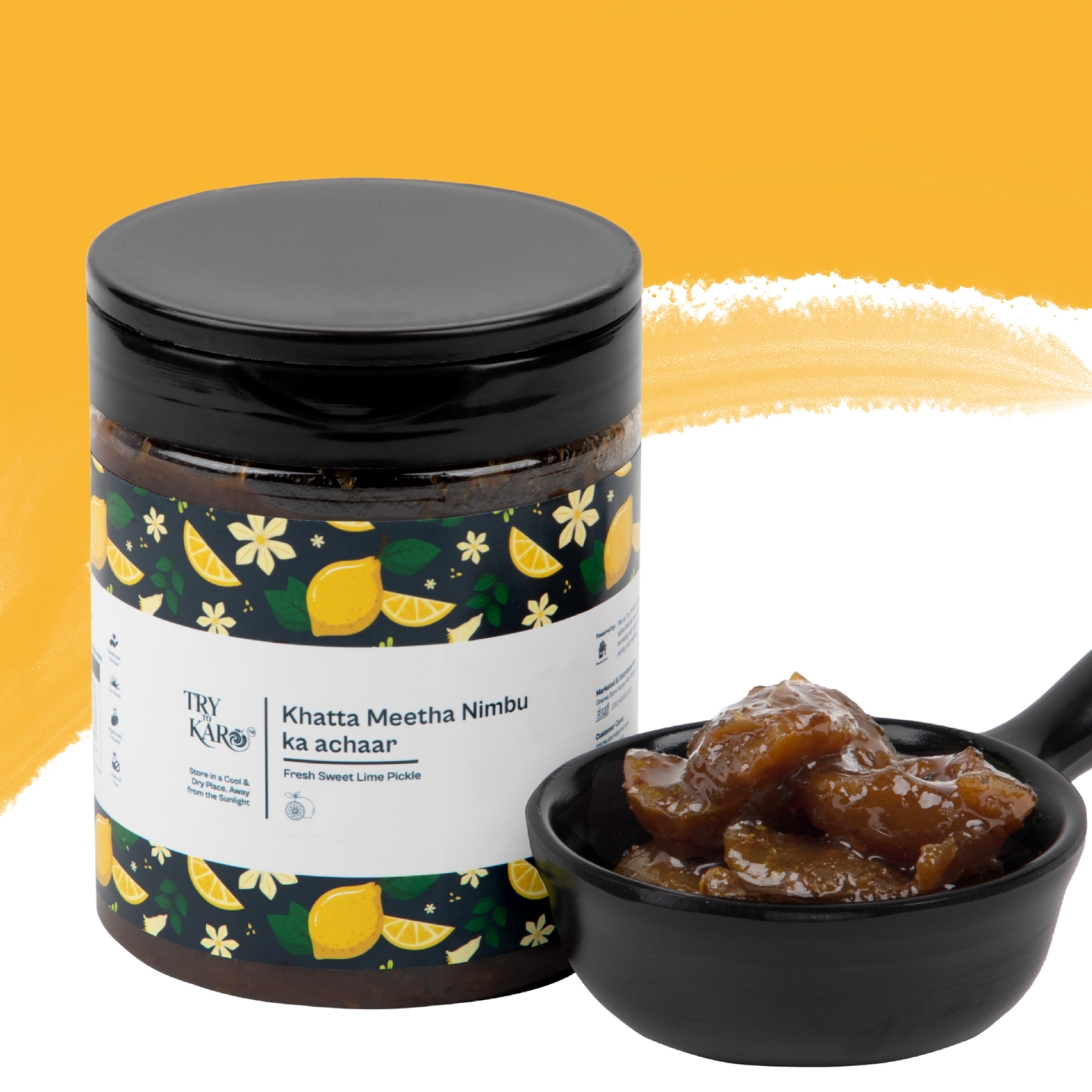 Nimbu Ka Khatta Meetha Achaar | Sweet Lime Pickle - Tangy & Sweet