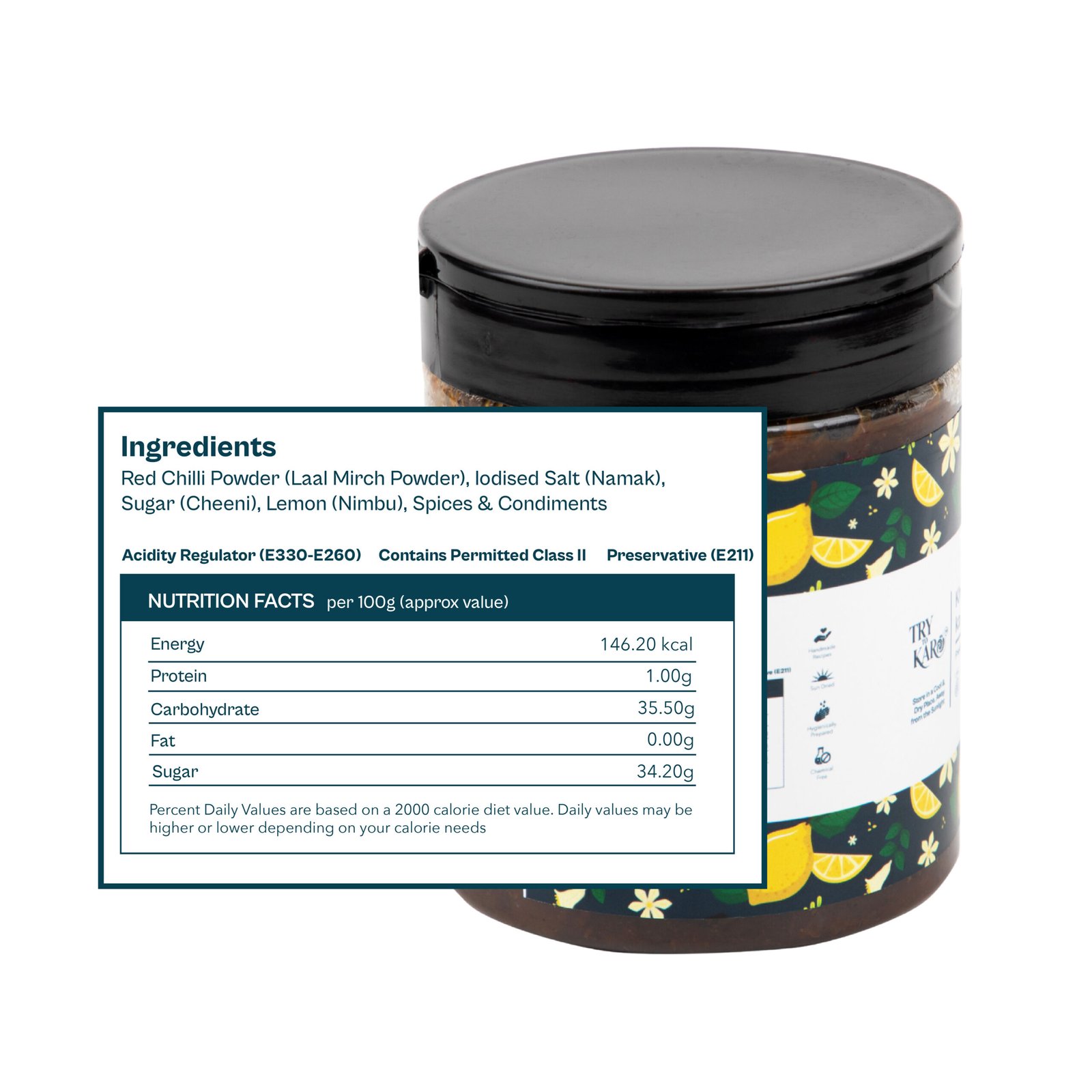 Nimbu Ka Khatta Meetha Achaar | Sweet Lime Pickle - Tangy & Sweet - Image 4